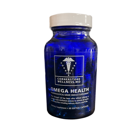 OmegaHealth Omega3 Oil 60 gelcap bottle