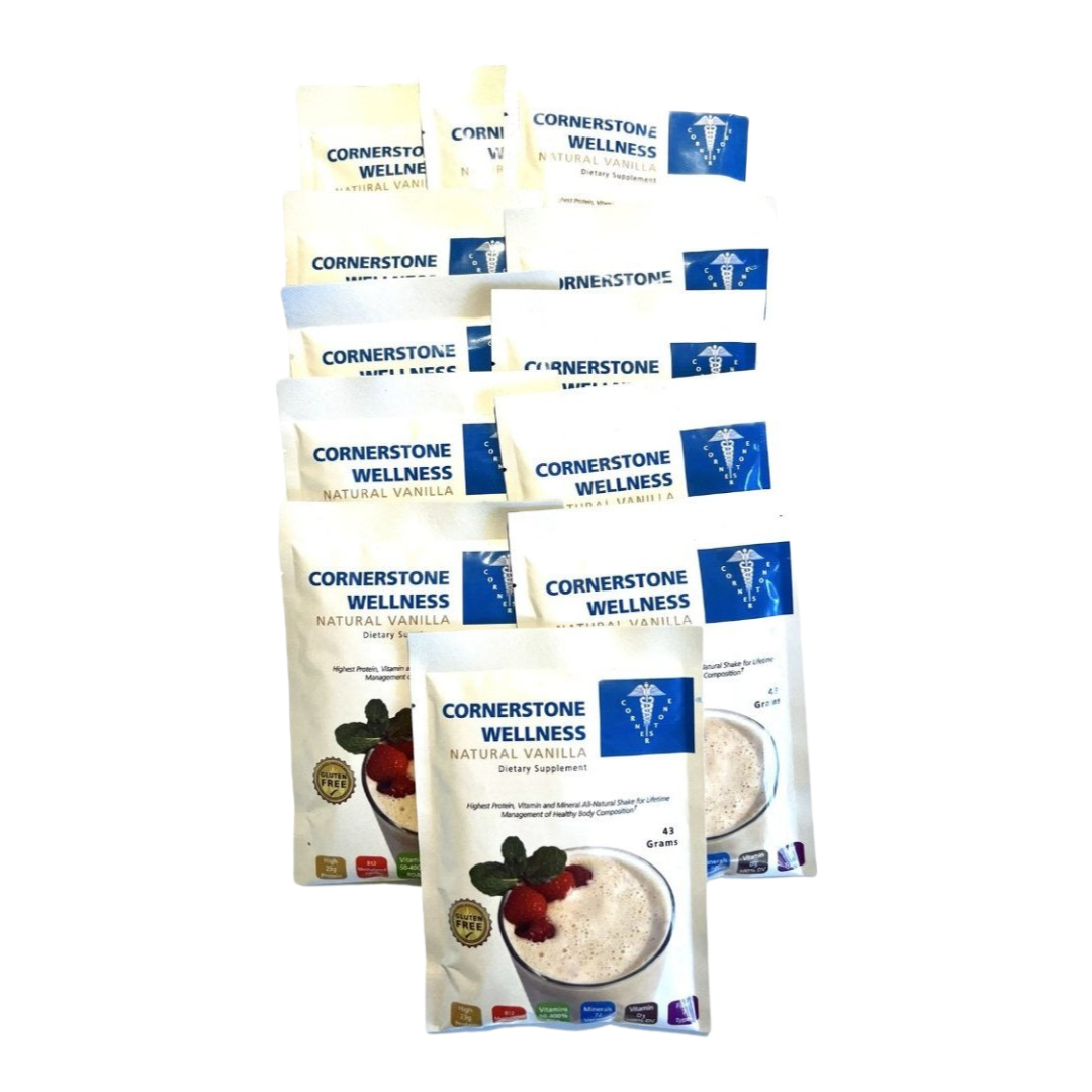 Vanilla meal replacement single serving Protein Shake  12 pack